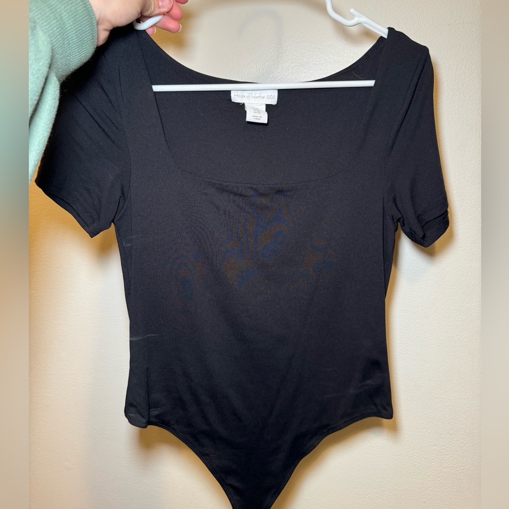 House of Harlow Smoothing Square Neck Body Suit